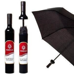 Great Gift! Vinrella Umbrella In a Bottle Red Wine Lovers Design